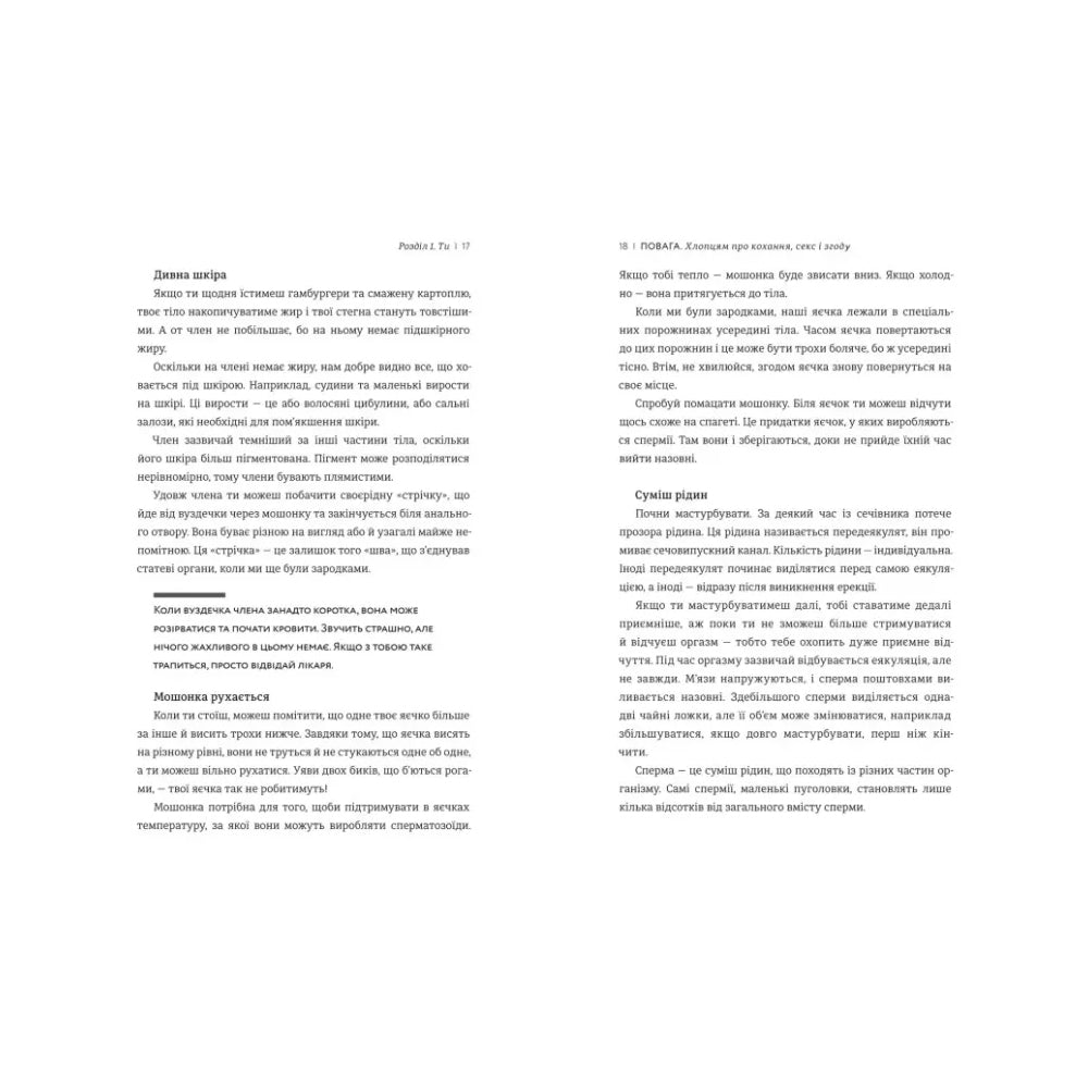 Повага. Хлопцям про кохання, секс і згоду